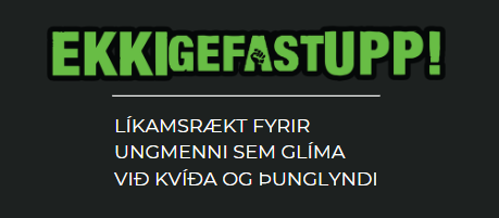 Ekki gefast upp! - Líkamsrækt fyrir börn og ungmenni sem glíma við kvíða og þunglyndi
